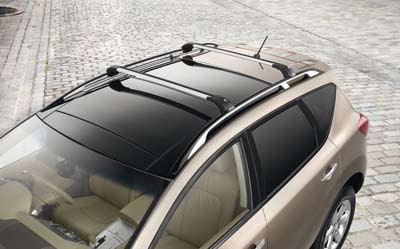 Nissan murano roof cross bars #9